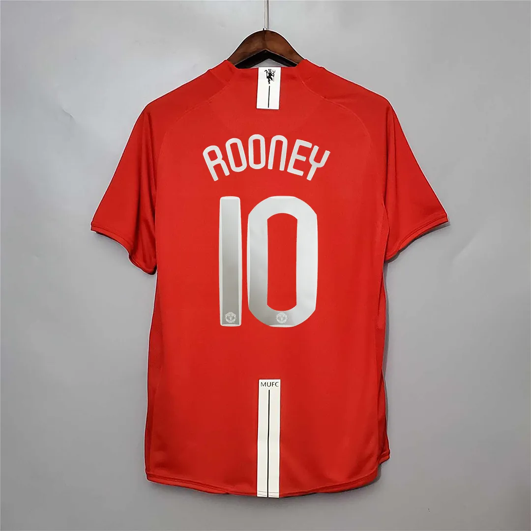 07-08 Manchester United Champions League version home 2