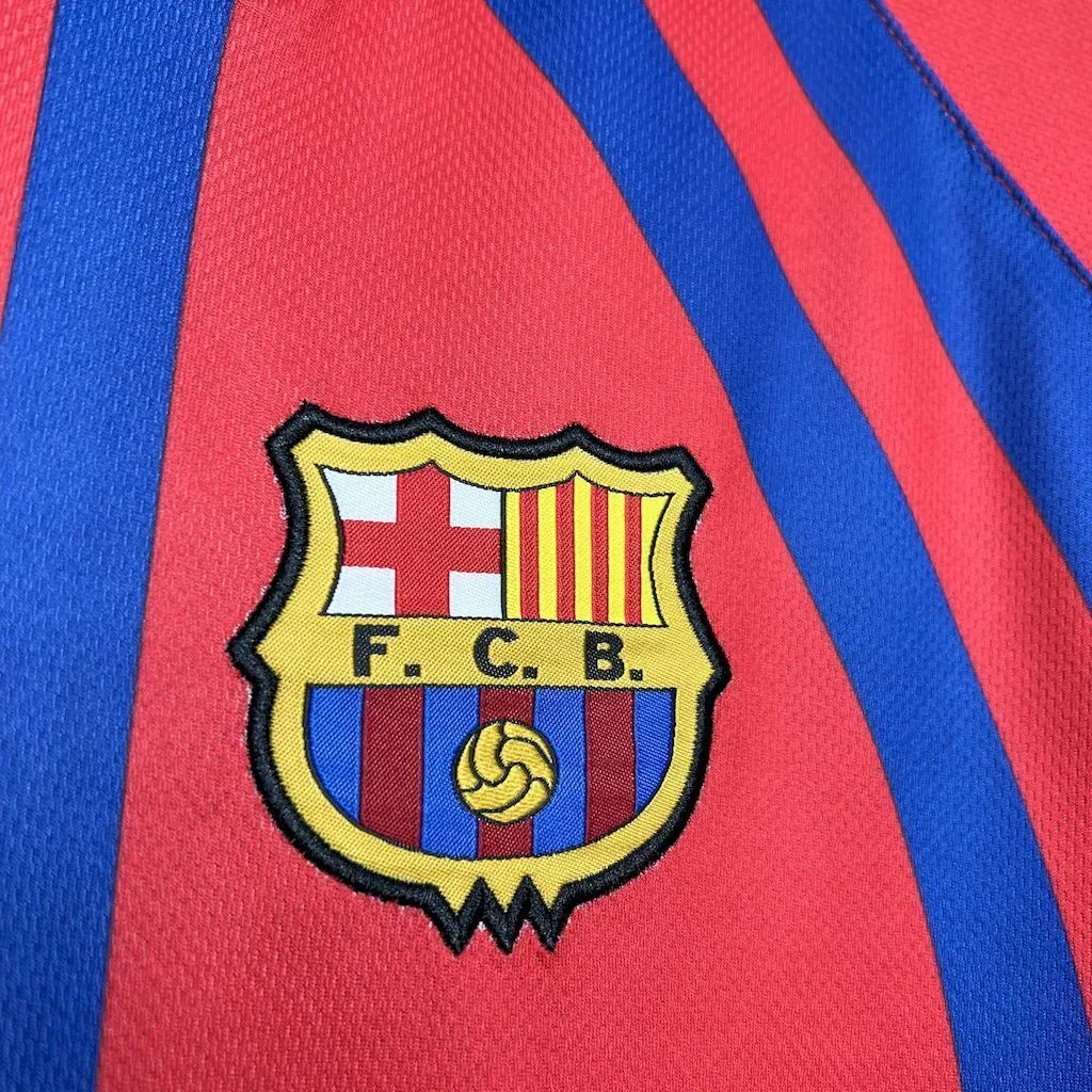 98-99 Barcelona Home Retro Kit Vintage Shirt Soccer AAAAJersey Yupoo 1
