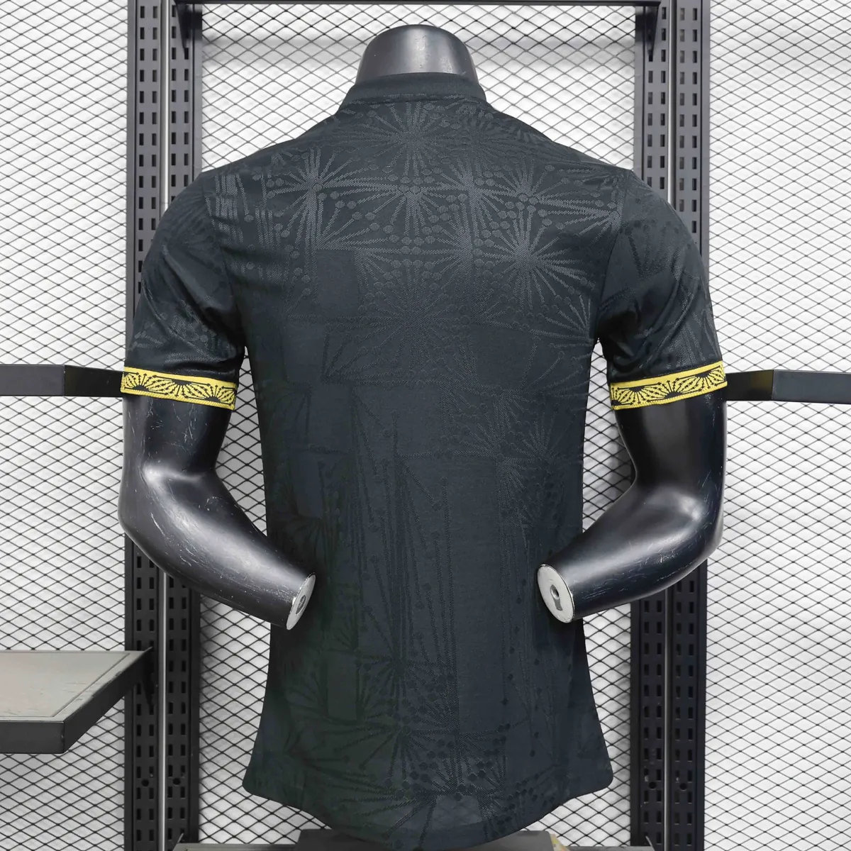 2025 Mexico Gold Jersey Black Kit Player Version Shirt AAAAJersey Dropship Yupoo 3