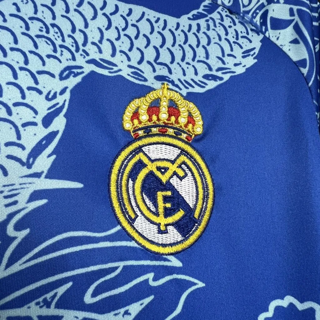 24-25 Real Madrid Blue Dragon Special Edition Soccer Uniforms Soccer AAAAJersey Yupoo 4