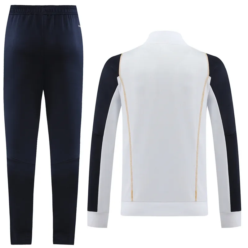23-24 Real Madrid White Jacket Suits Cheap Jerseys Yupoo 2
