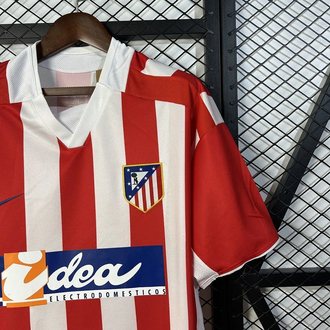 02-03 Atletico Madrid Home Retro Kit Vintage Shirt Soccer AAAAJersey Yupoo 2