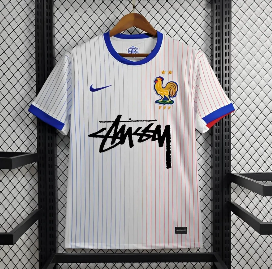 2024 France Away Woman Shirt Jersey Supplier Yupoo 8