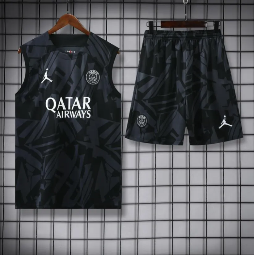 23-24 PSG Training Vest Kit S-XXL Soccer Jerseys 3