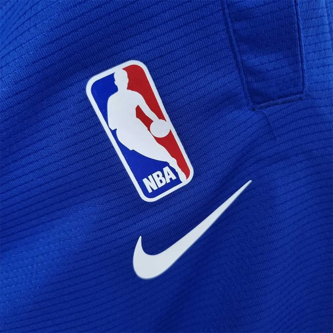 2022 Dallas Mavericks NBA US Training Shorts Blue 2