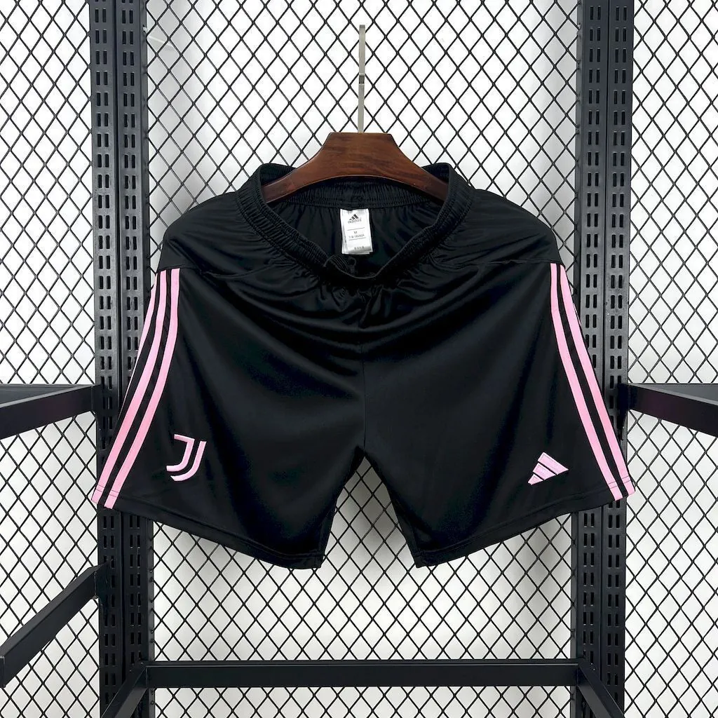 25-26 Juventus Home Shorts Football Trousers Soccer AAAAJersey Yupoo 1