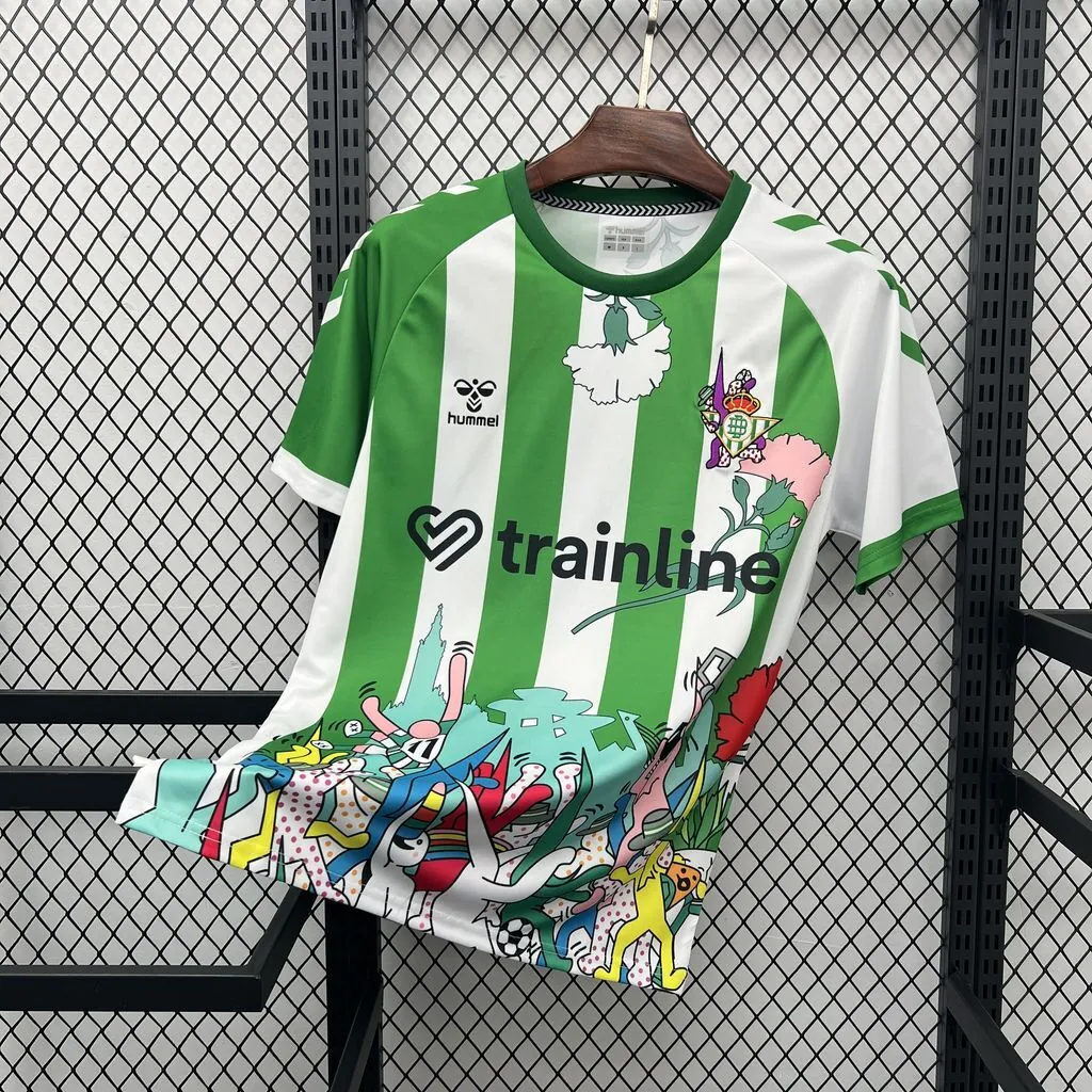 26-27 Real Betis Mens Kit Football Pre-Match T-Shirt AAAAJersey Supply Yupoo 2