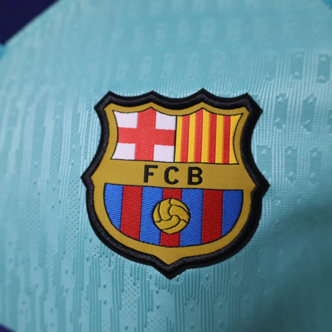 26-27 Barcelona Mens Third Kit Player Version Soccer Long Sleeve Shirt AAAAJersey Supply Yupoo 10 7