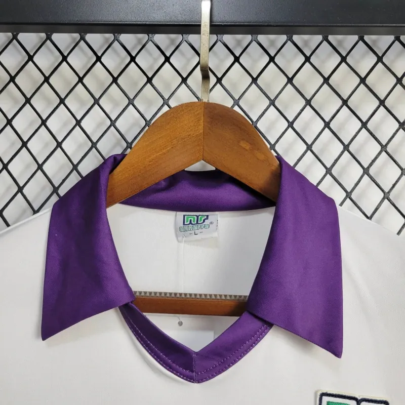 84-85 Fiorentina Away Retro Kit Vintage Shirt Football AAAAJersey Supplier 2