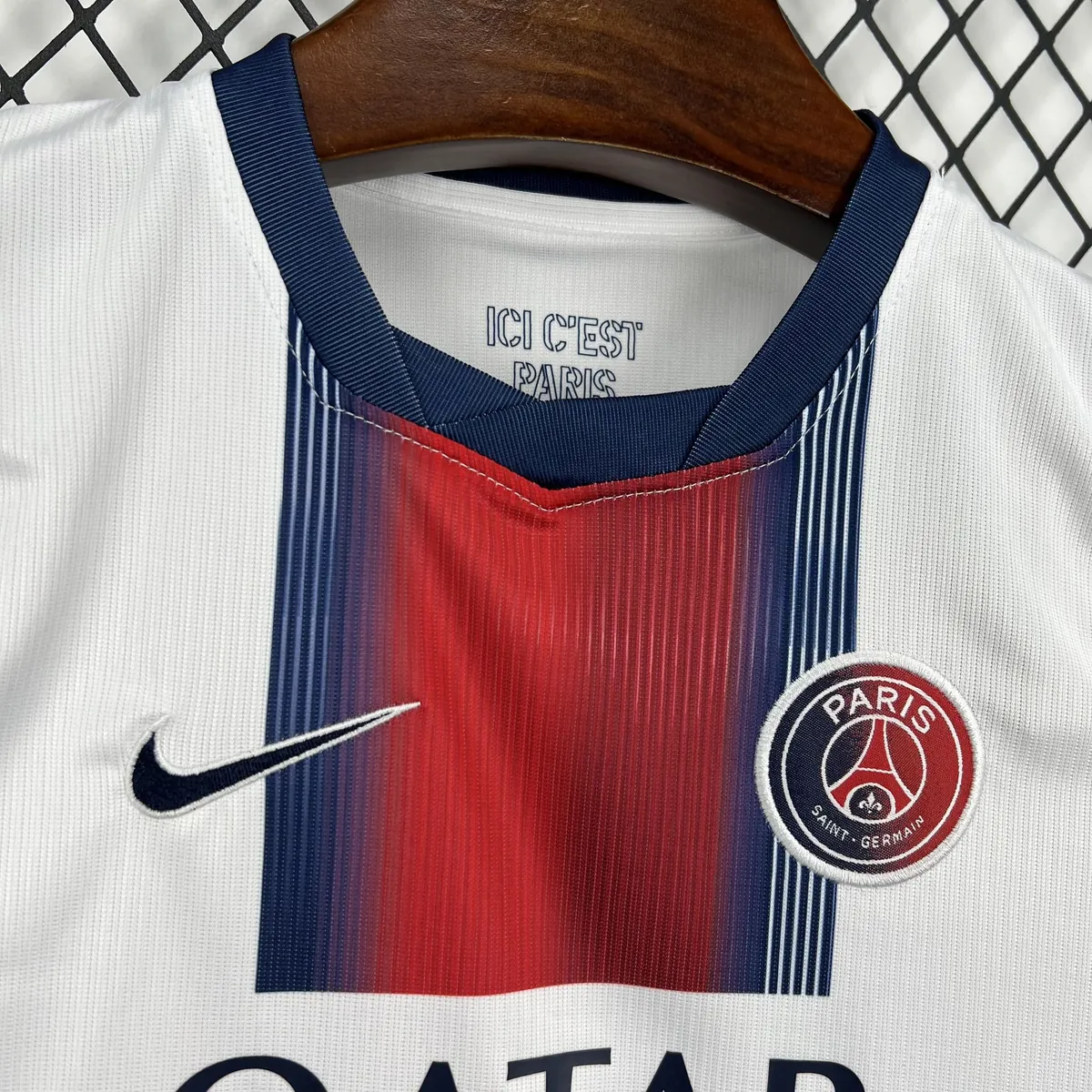 26-27 PSG Away Kid Kits Youth Football Apparels AAAAJersey Supply Yupoo 6 4