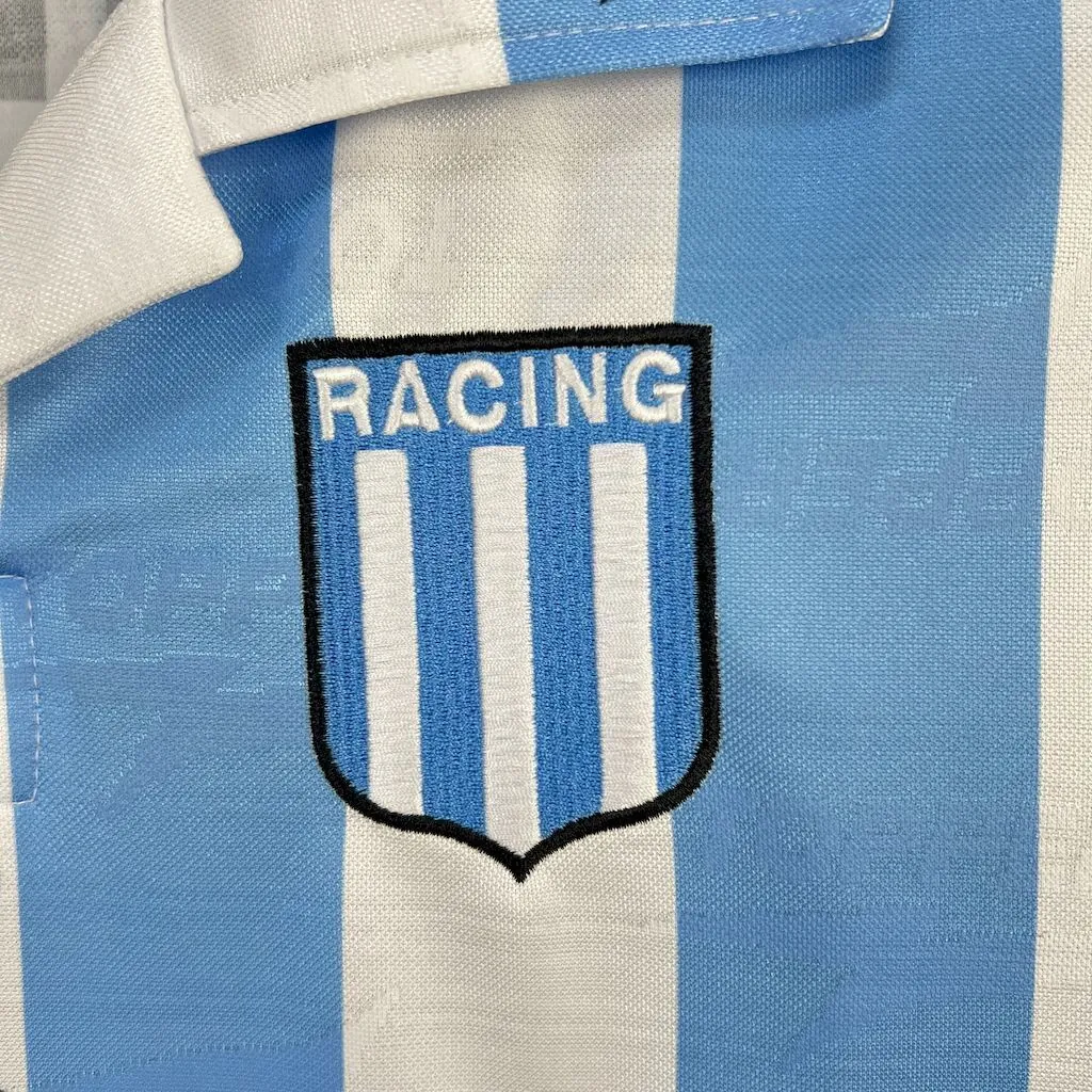 97-98 Racing Club de Avellaneda Home Kit Retro Soccer AAAAJersey Yupoo 1