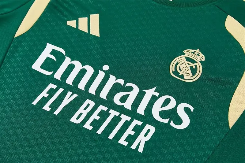 26-27 Real Madrid Mens Kit Green Training Suit Yupoo 7 4