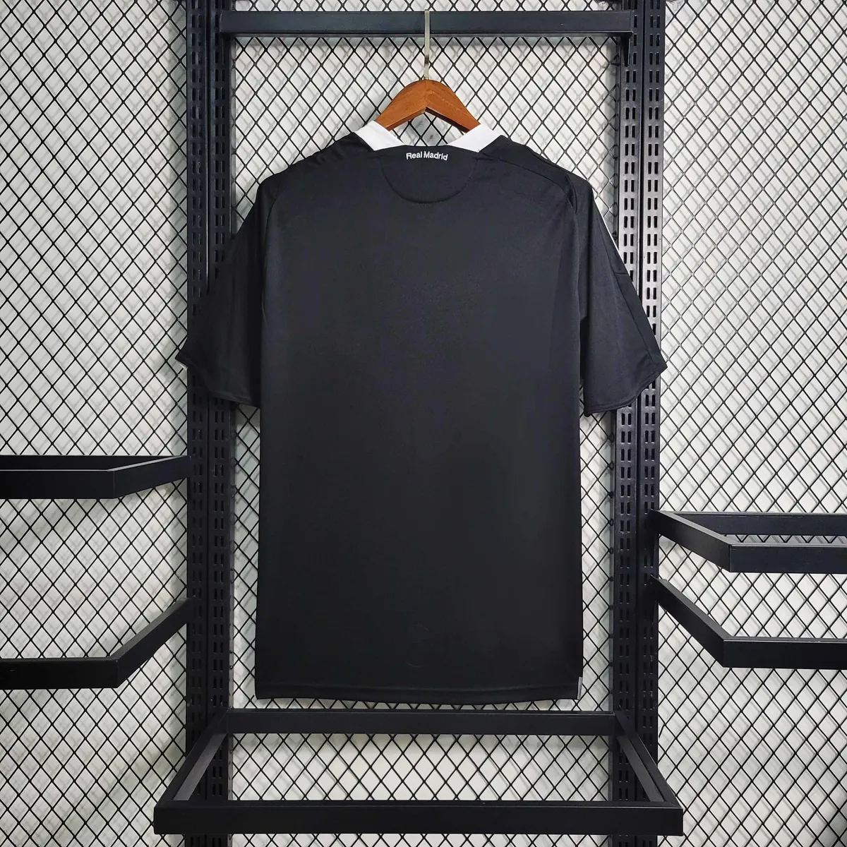 08-09 Real Madrid Retro Third Kit Vintage Black Shirt Soccer Jerseys Yupoo 6