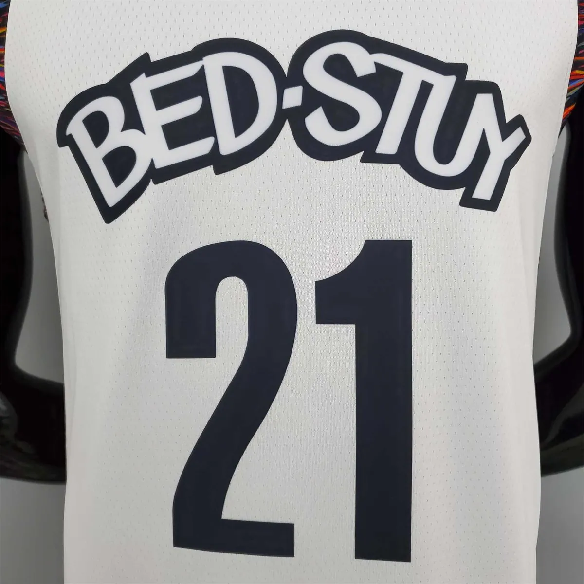 brooklyn#21 Brooklyn Nets City version White 8