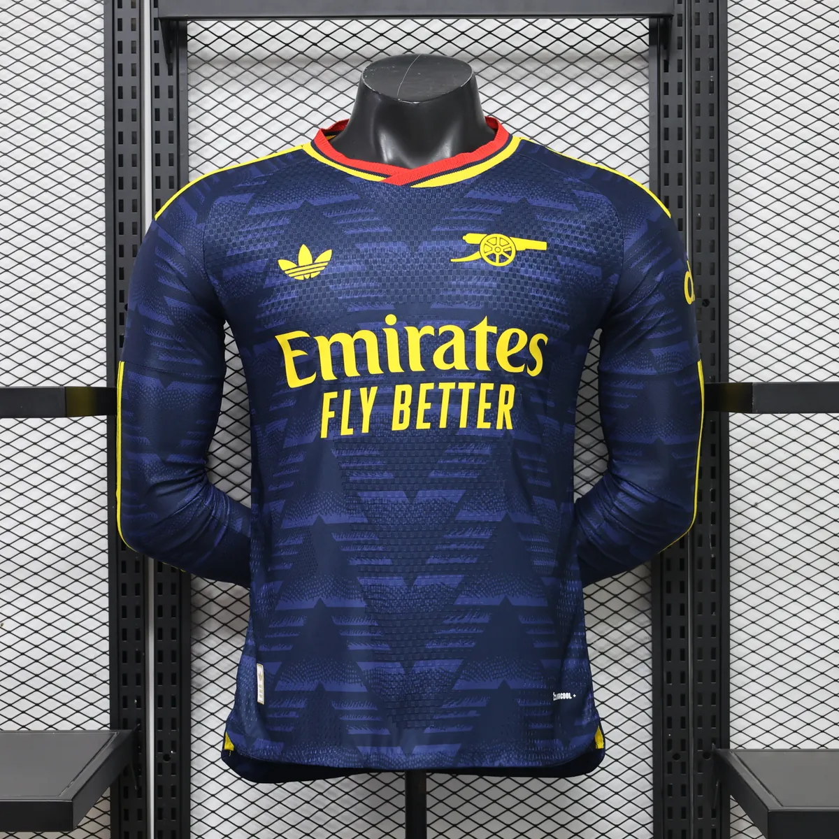 26-27 Arsenal Mens Away Kit Player Version Football Long Sleeve Shirt AAAAJersey Dropship Yupoo 7 5