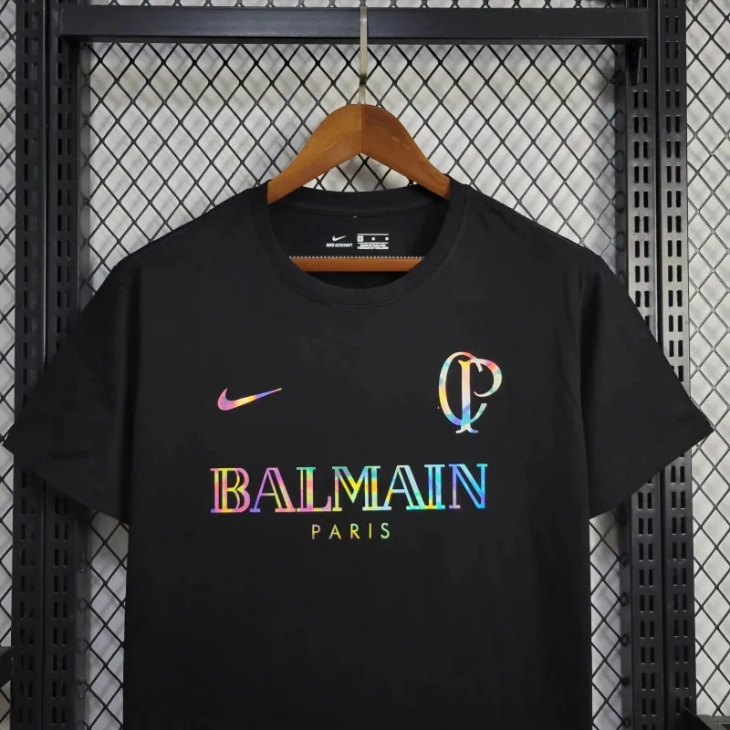 24-25 Corinthians Casual Kit Black Shirt Football AAAAJersey Supplier 3