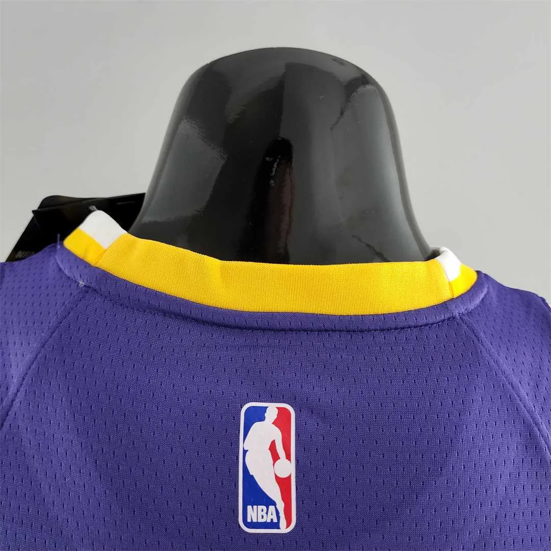 TOSCANO #95 Los Angeles Lakers Purple NBA Jersey 9