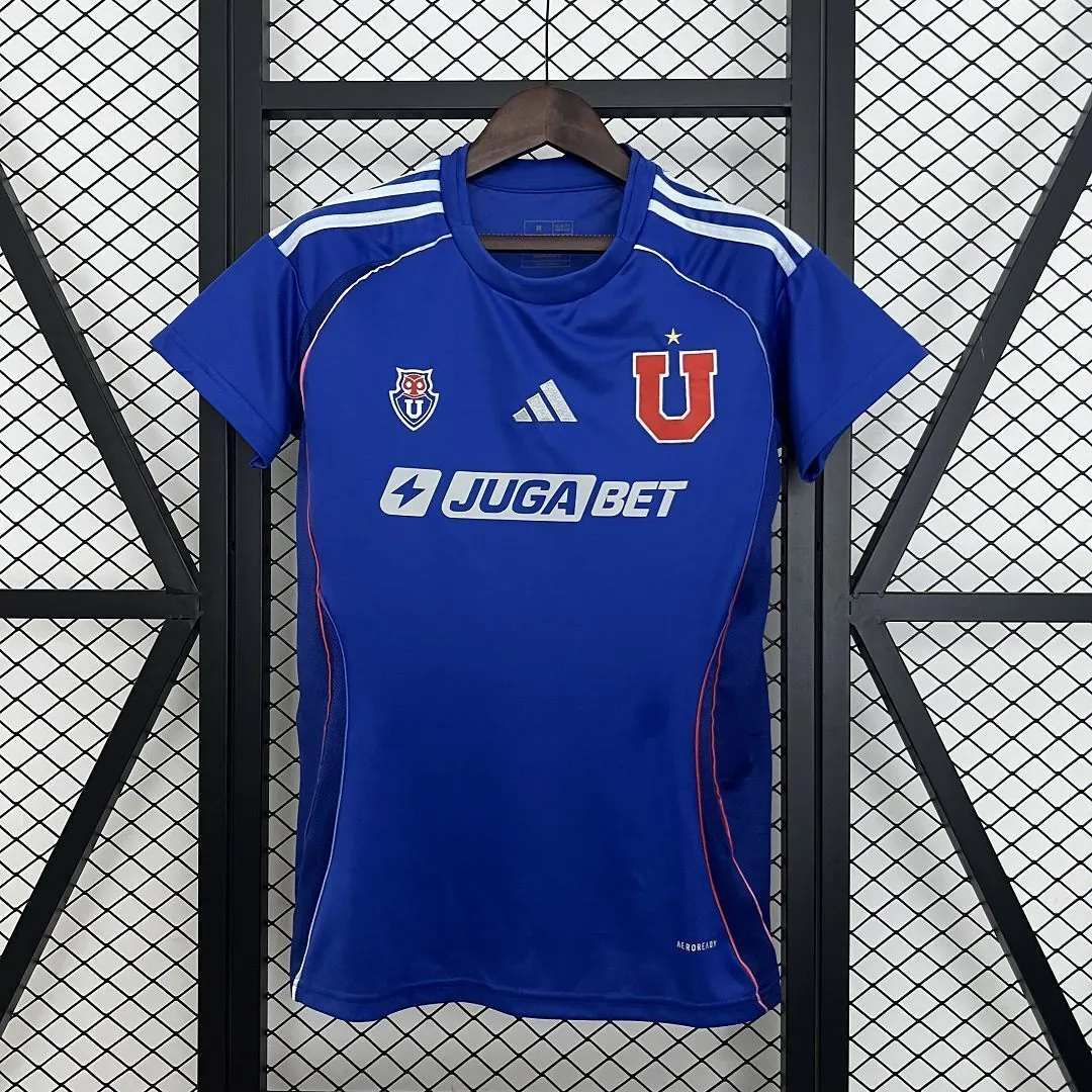 25-26 University of Chile Home Women Shirt AAAAJersey Dropship Yupoo 10
