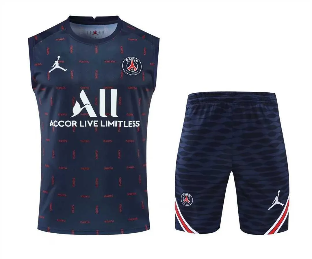 22-23 PSG vest training suit kit black1684405245000 25