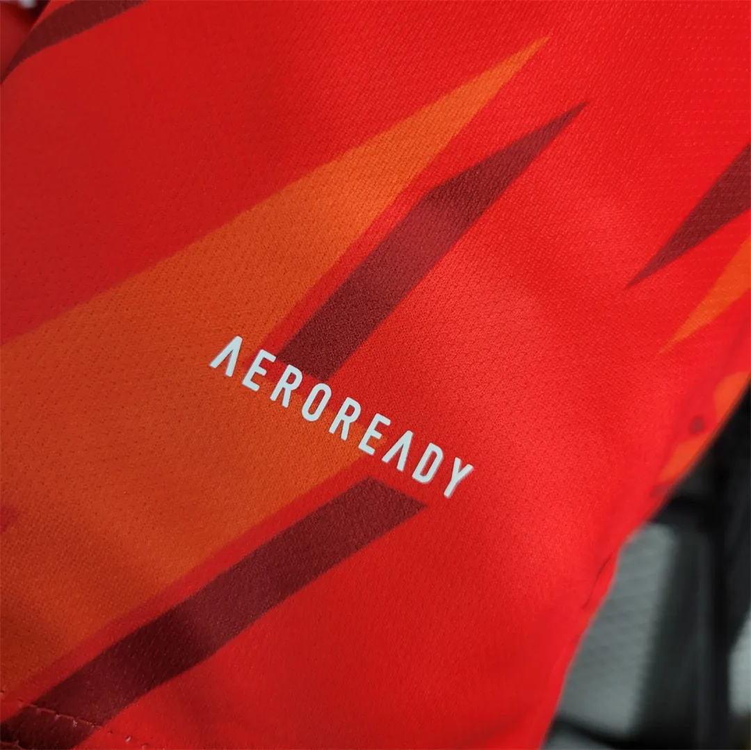 23-24 Arsenal Red Training Suit 3
