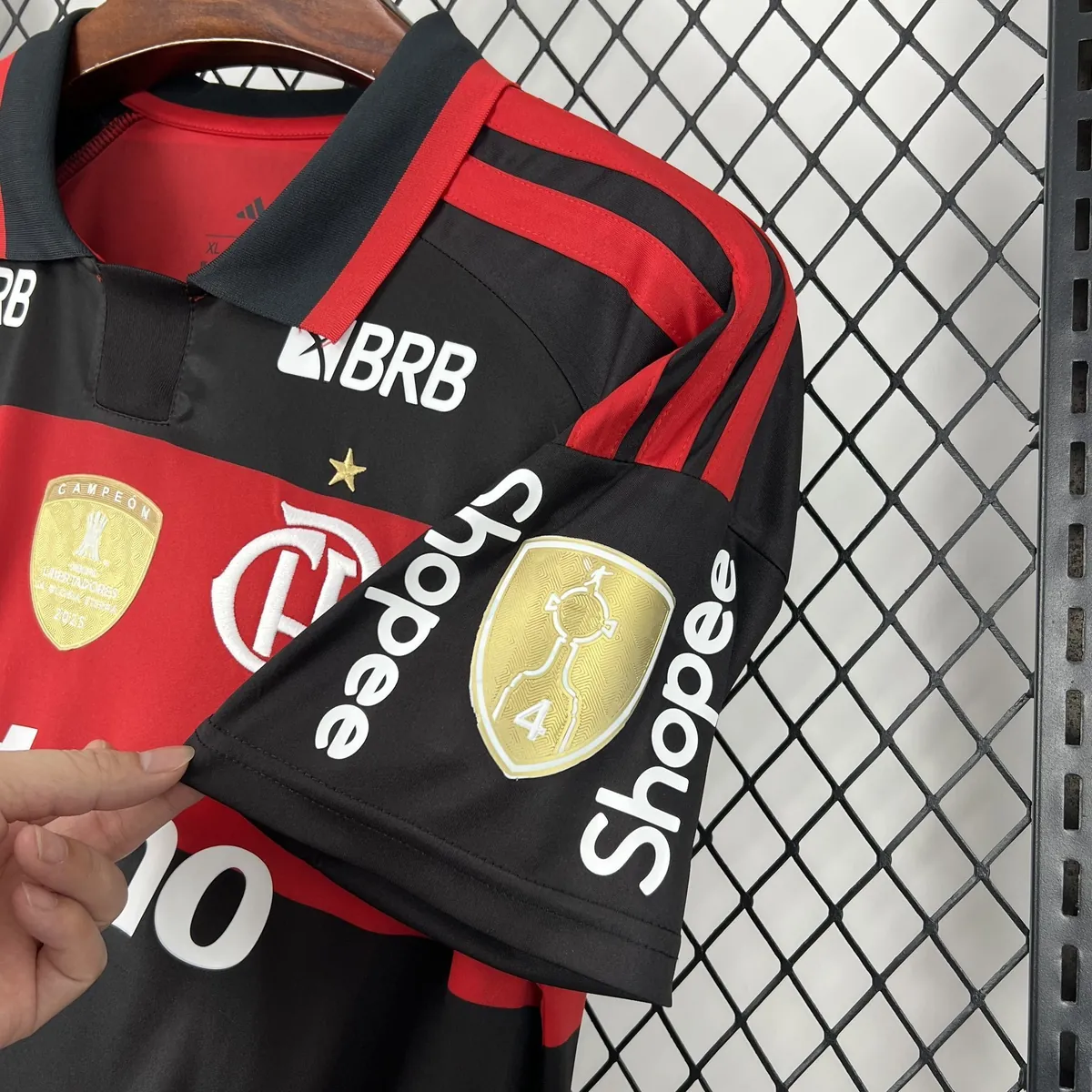 26-27 Flamengo All Sponsor Home Kit Soccer T-Shirt AAAAJersey Supply Yupoo 5