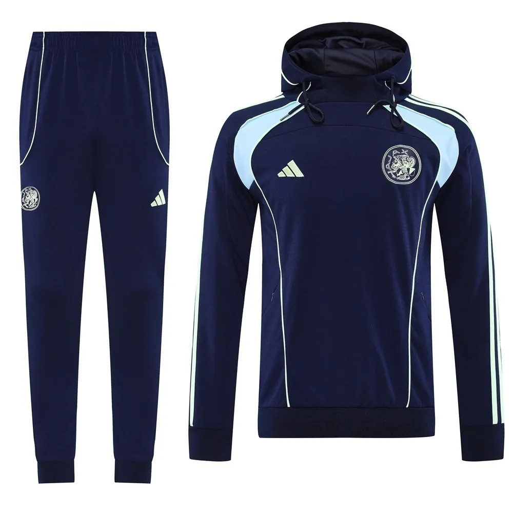 25-26 Ajax Hoodie Training Suit Track Jacket Set 3
