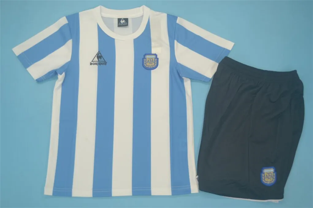 1986 Argentina home kid kits 15