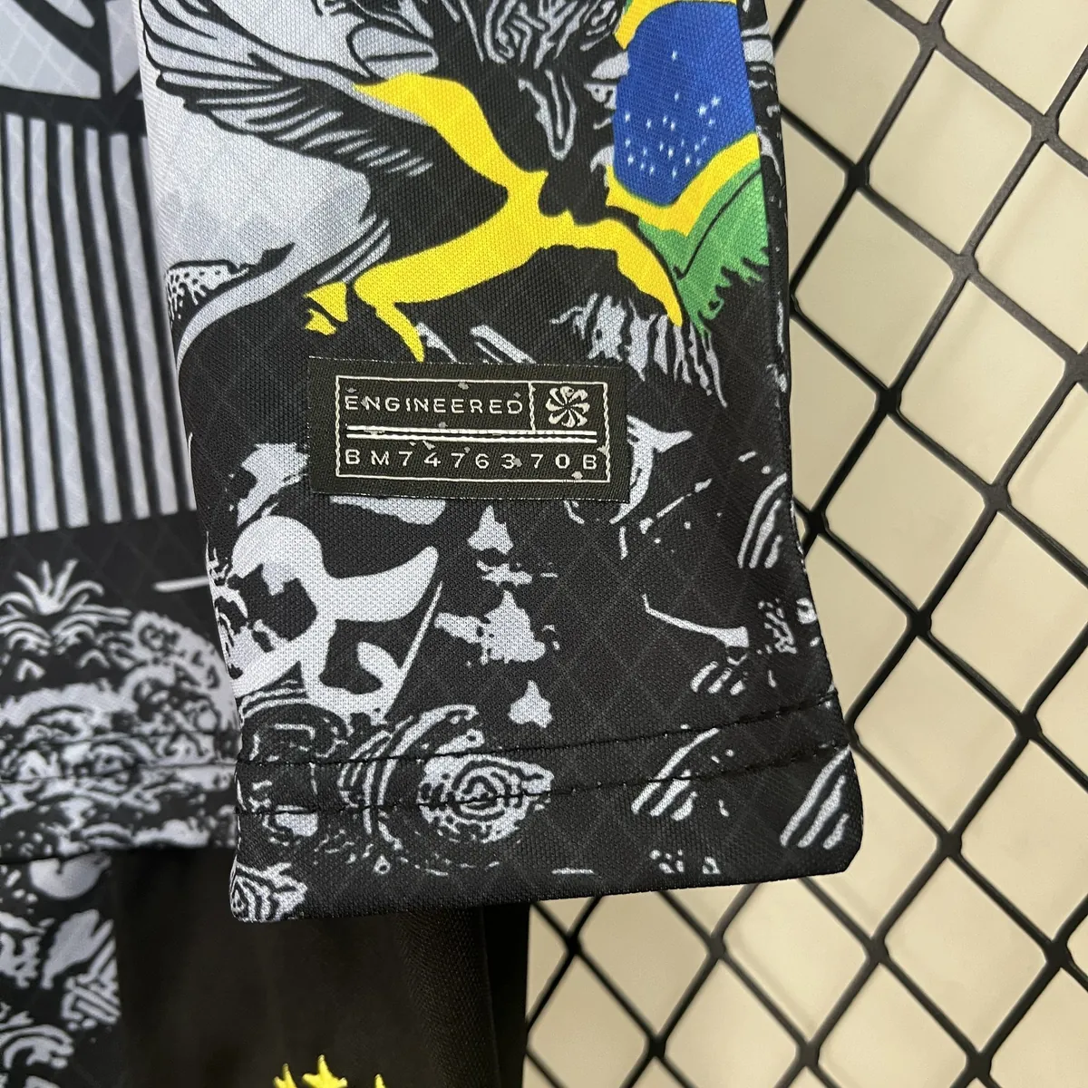 24-25 Brazil Gray Jesus Special Kid Kits Youth Apparels AAAAJersey Supplier Yupoo 5