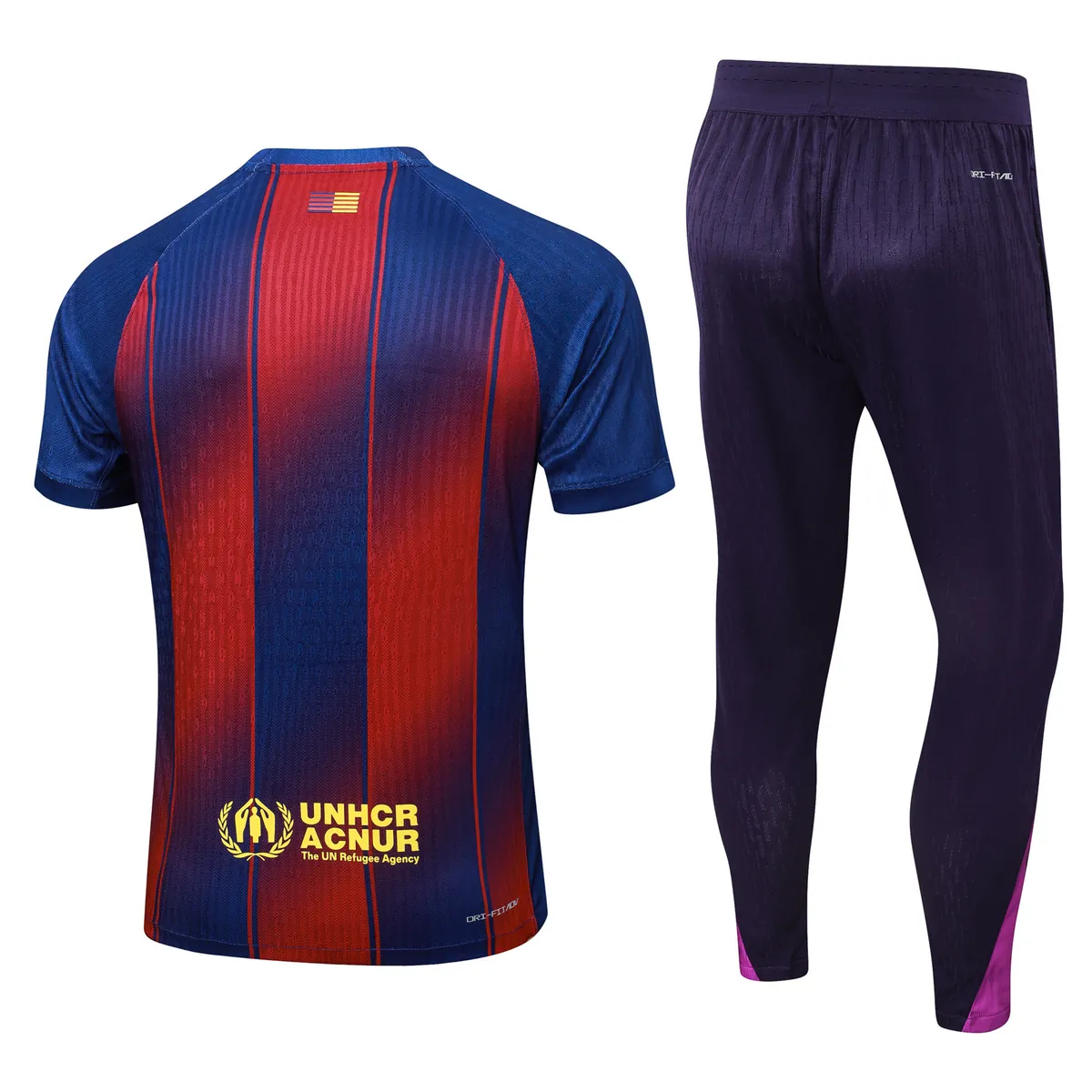 25-26 Barcelona Home Player Version Training Kits Football Tracksuits 1