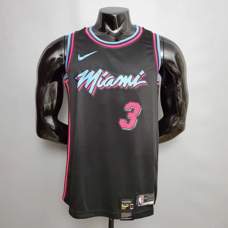 WADE #3 Miami Heat V-neck black 8