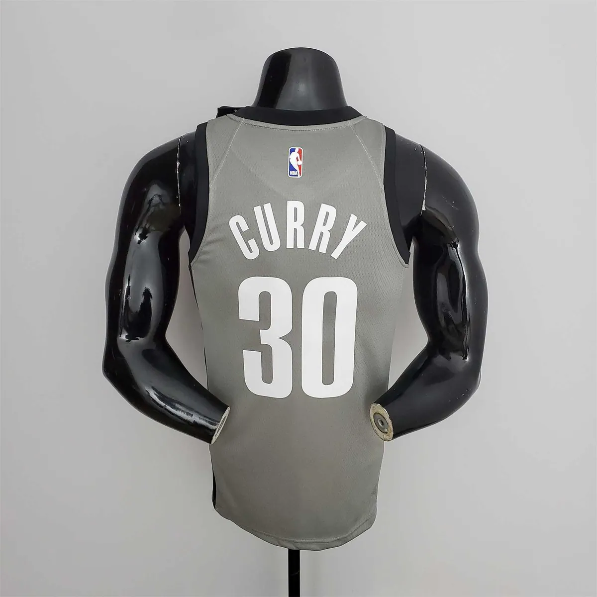 Nets Curry #30 Flyer Grey NBA Jersey 9