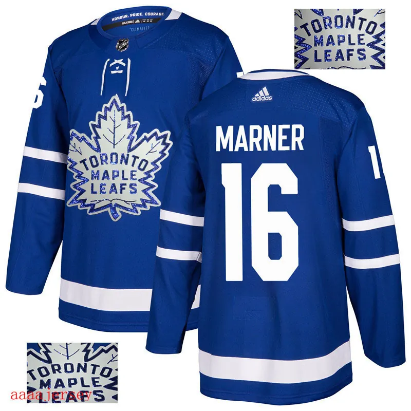 2018 Toronto Maple Leafs ice hockey jersey M-3XL 多伦多枫叶队时尚亮片款冰球服 14