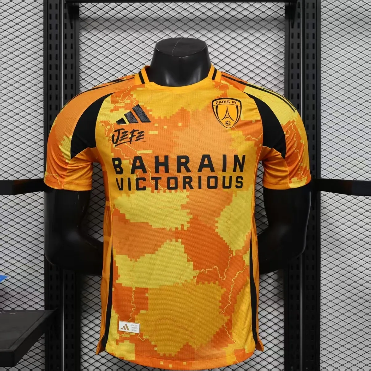 25-26 PSG Paris FC Third Player Version Yellow Shirt Football Apparels AAAAJersey Wholesale Yup 6