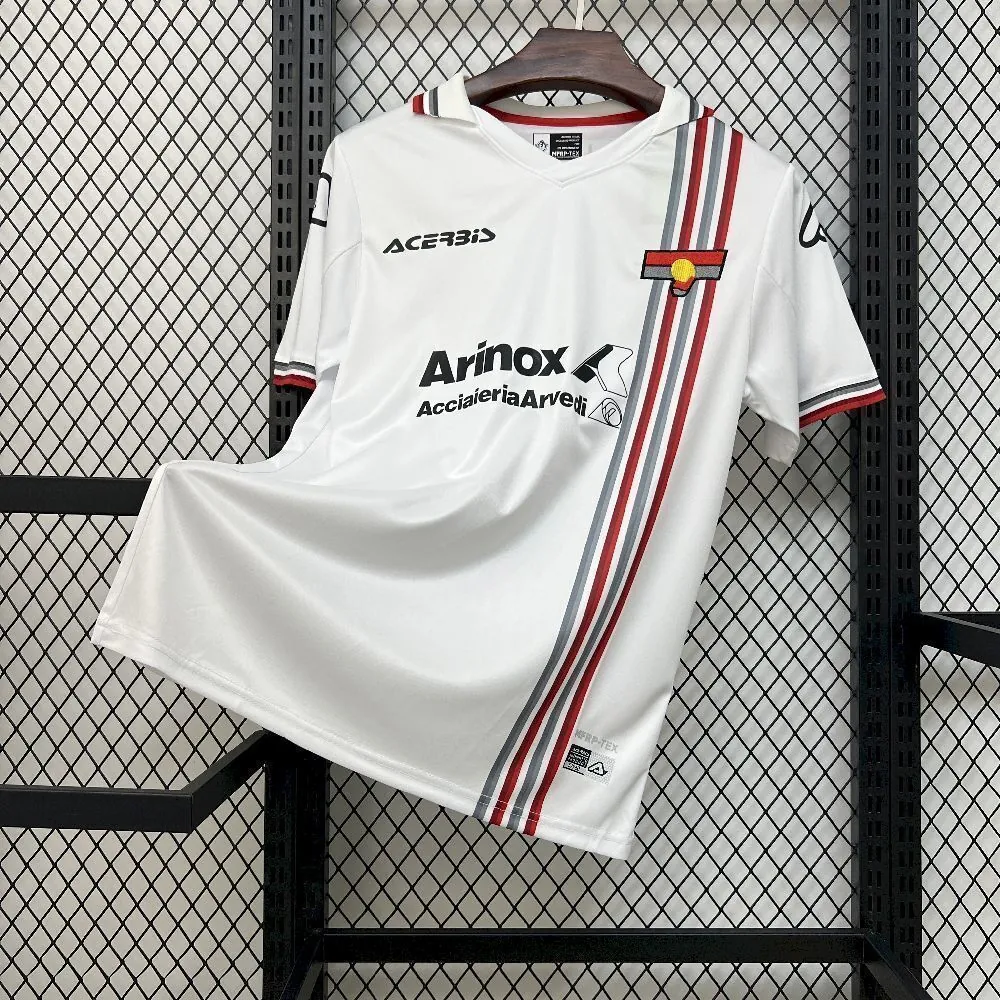 25-26 Cremonese Away Kit Shirt Football Uniform AAAAJersey Supply Yupoo 6