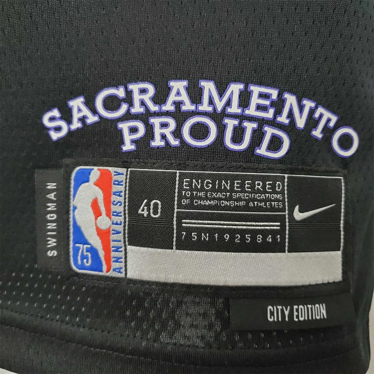 2022 Season Williams#55 Kings City Edition Black NBA Jersey 4