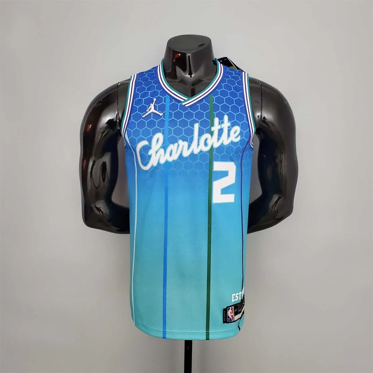 2022 BALL#2 Hornets City Edition Blue 8