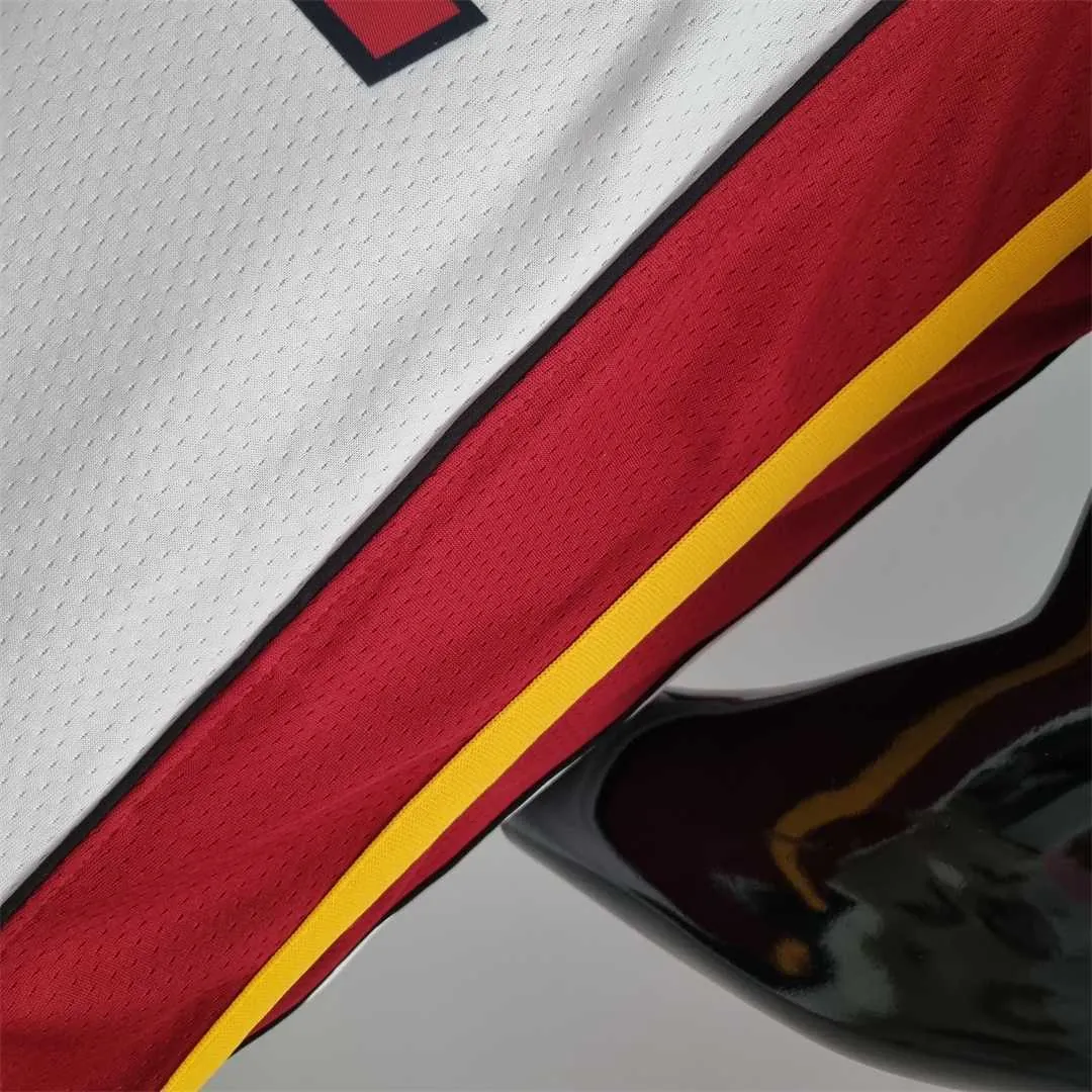 75th Anniversary Miami Heat BUTLER#22 White NBA Jersey 5
