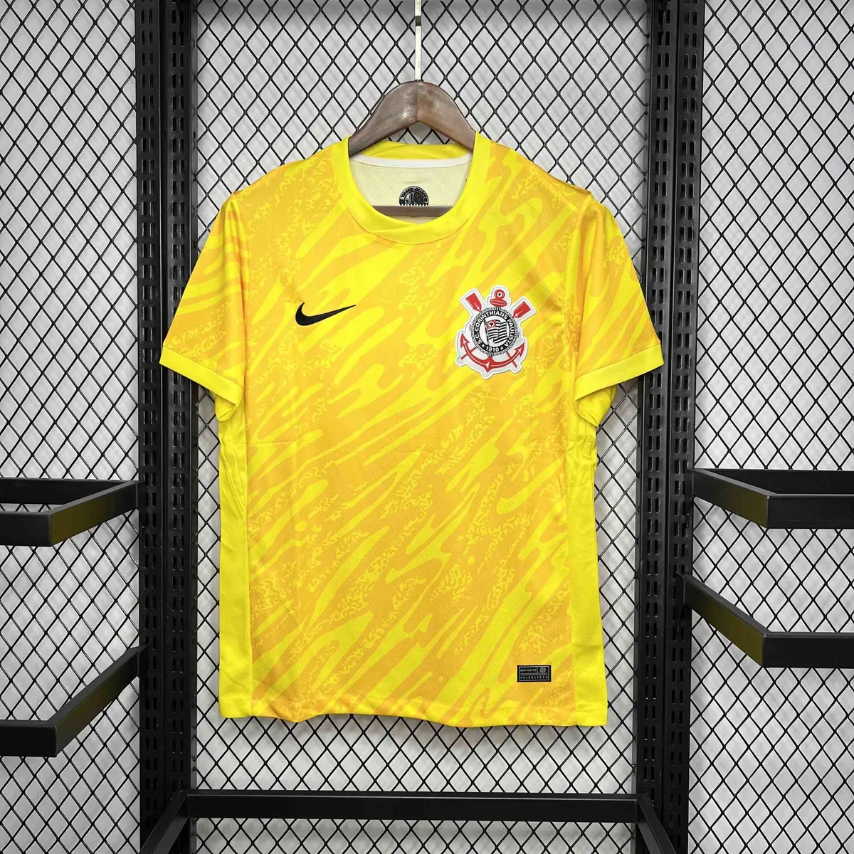 24-25 Corinthians Goalkeeper Yellow Kit Soccer Unifrom AAAAJersey Dropshiping Yupoo 6