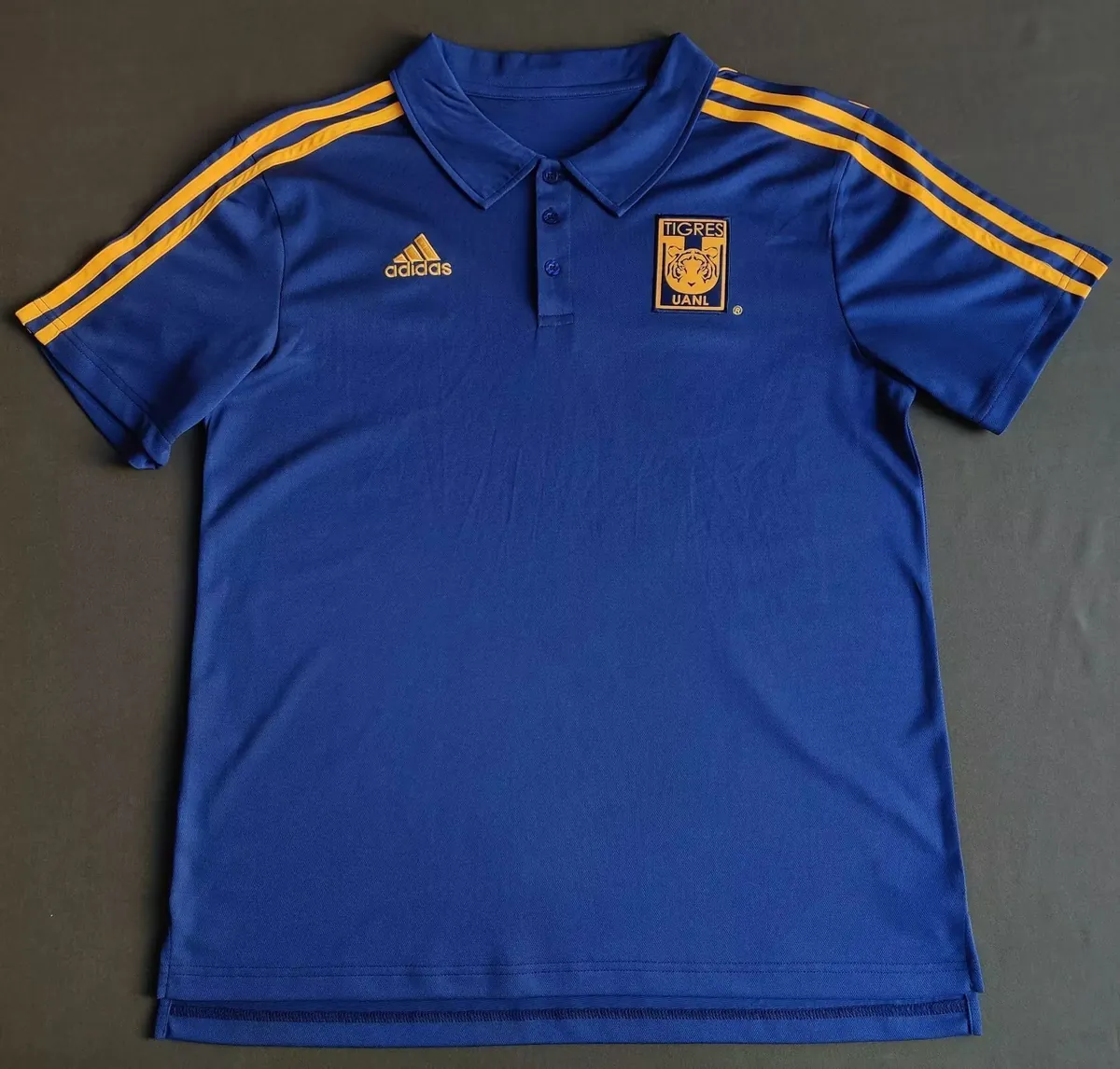 23-24 Tigres UANL Blue Polo Shirt Soccer Jerseys Yupoo 2
