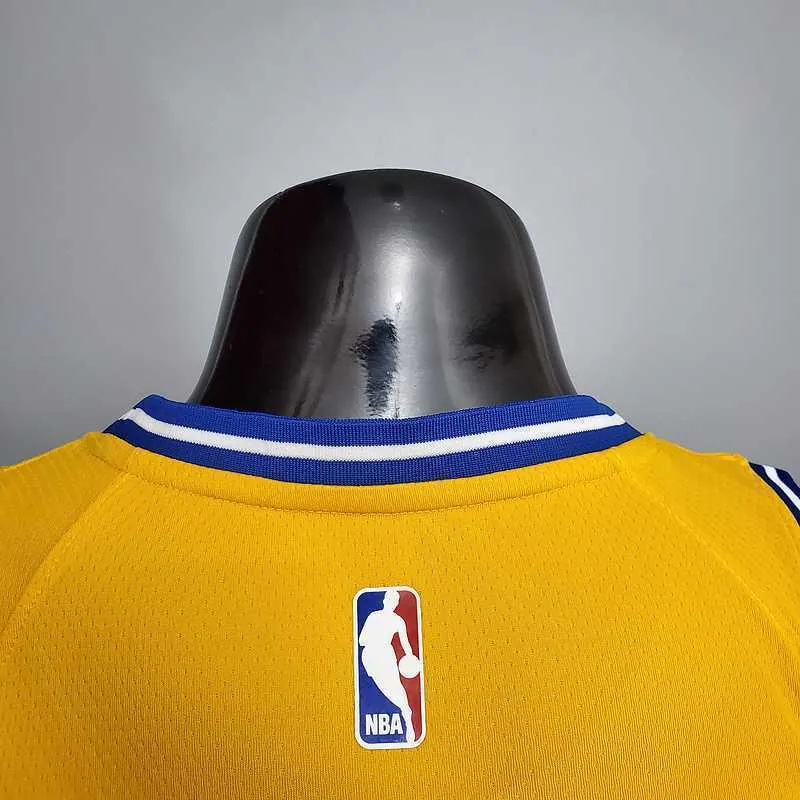 Retro version CURRY#30 Golden State Warriors yellow 4