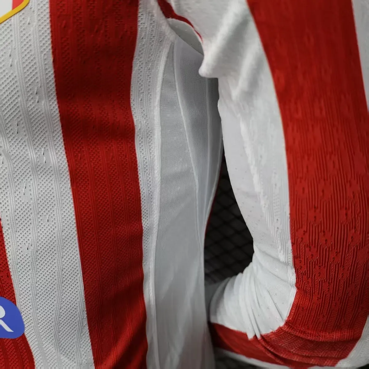 25-26 Atletico Madrid Home Kit Long Sleeve Player Version Shirt AAAAJersey Dropship Yupoo 1