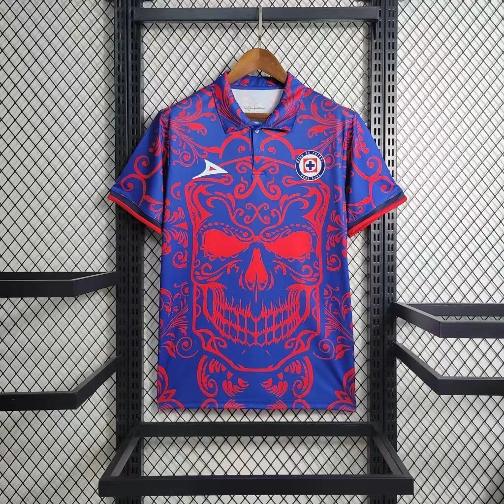 23-24 Cruz Azul Day of the Dead Special Edition Shirt Cheap Soccer Jerseys 6