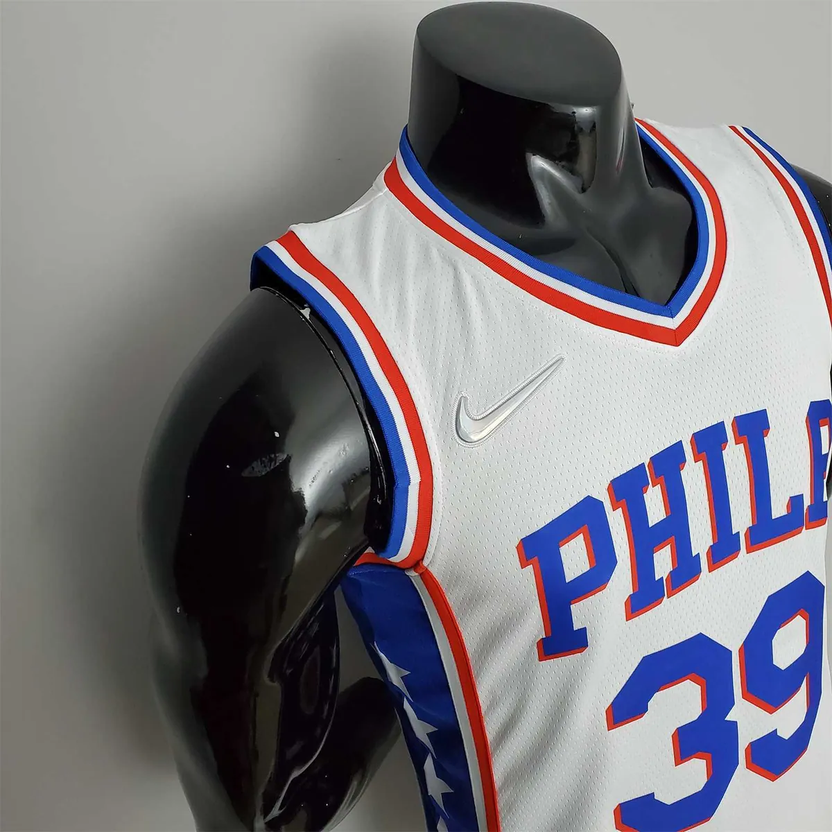 75th Anniversary Philadelphia 76ers HOWARD#39 White NBA Jersey 5