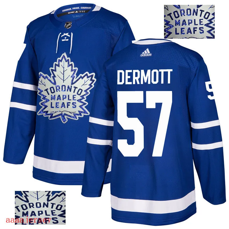 2018 Toronto Maple Leafs ice hockey jersey M-3XL 多伦多枫叶队时尚亮片款冰球服 35