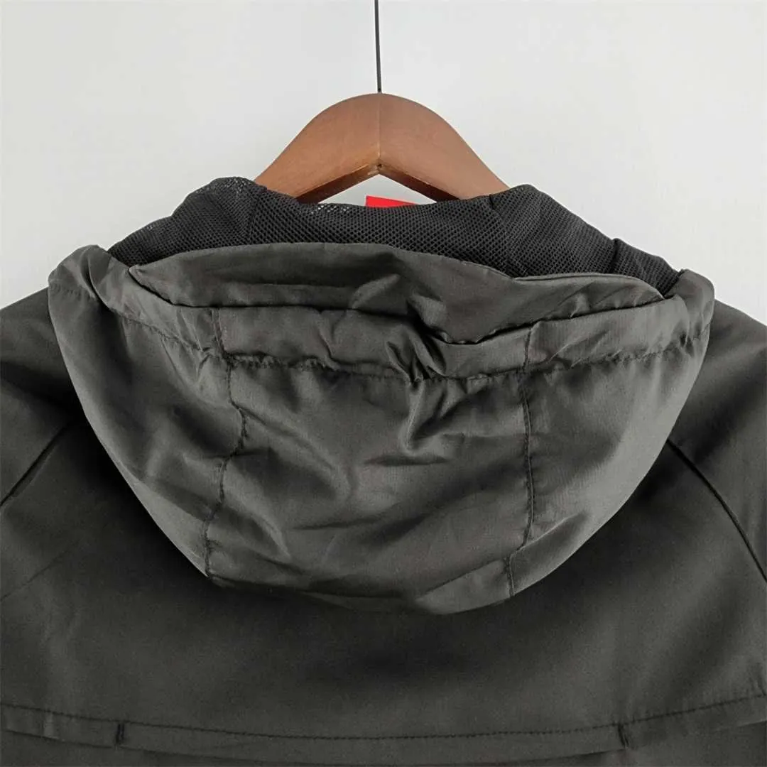 22-23 Inter Milan black Windbreaker 7
