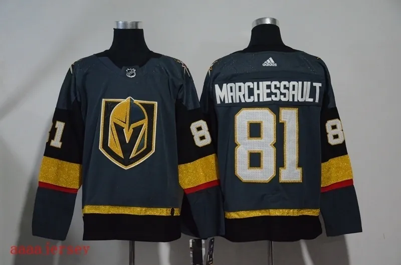 Vegas Golden Knights ice hockey jersey M-3XL 维加斯金骑士队冰球服 2