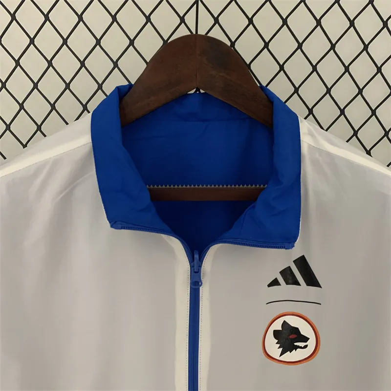 23-24 Roma Reversible Windbreaker White 8