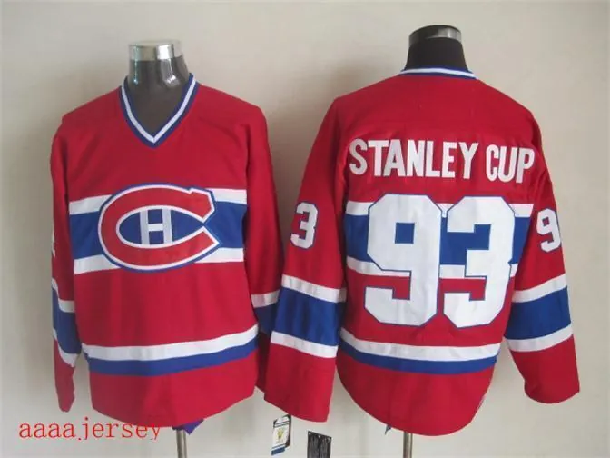Montreal Canadiens retro ice hockey jersey M-3XL 蒙特利尔加拿大人复古冰球服 3