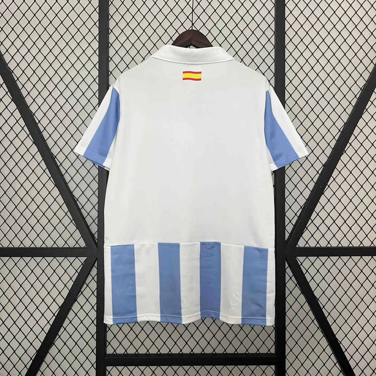 12-13 Malaga Home Retro Kit Football Apparel AAAAJerseys Dropshipping Yupoo 2