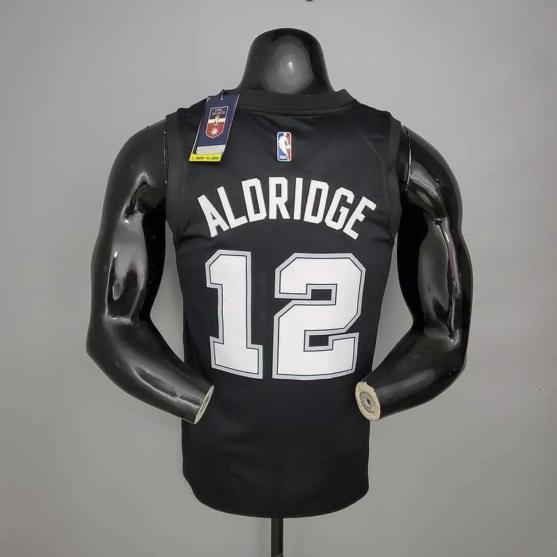 New ALDRIDGE#12 season Spurs City Edition black1684436336000 5